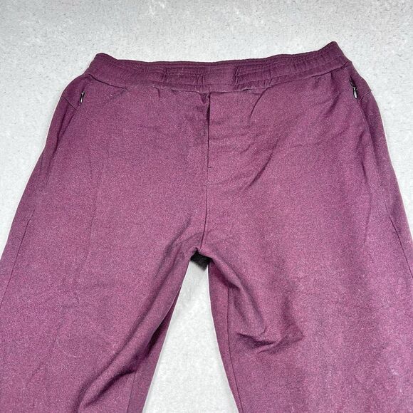 Public Rec All Day Every Day Sweatpants Mens Gym  Red Drawstring (34X32) - Picture 3 of 13